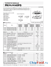 Datasheet PE40FG120 производства SanRex